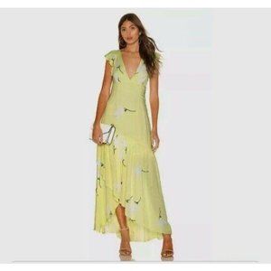 Free People She's A Waterfall Maxi Dress Size 4